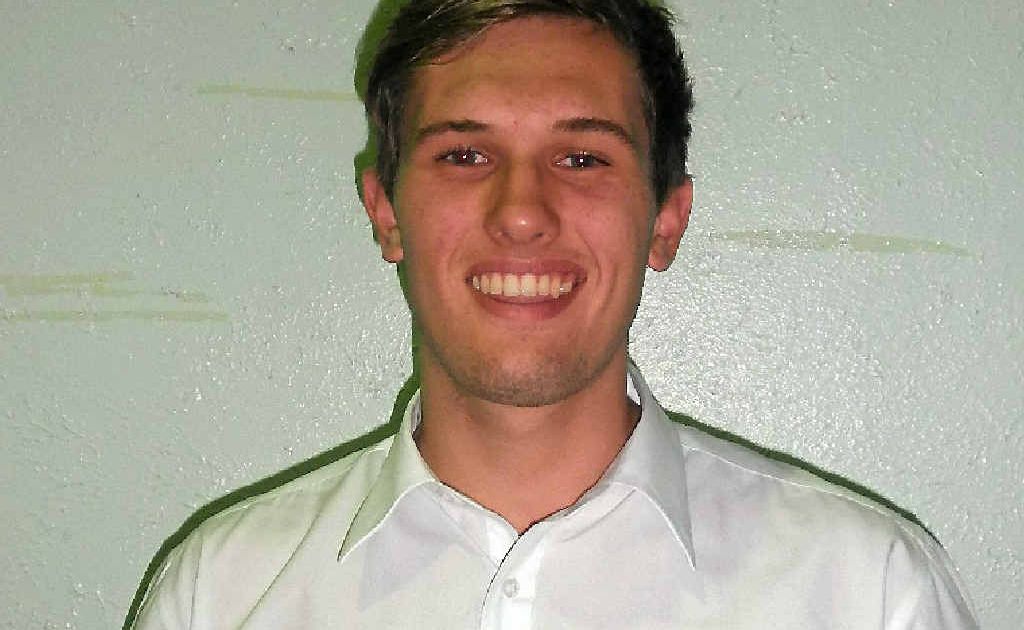 Warwick’s Young Person of the Year Anthony Bannister. Warwick’s Young Person of the Year Anthony Bannister.